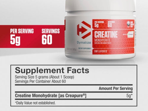 Creatina Dymatize 60srv