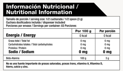BETA ALANINE 80srv
