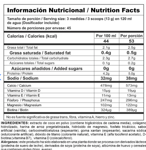 Colágeno Hidrolizado 1lb